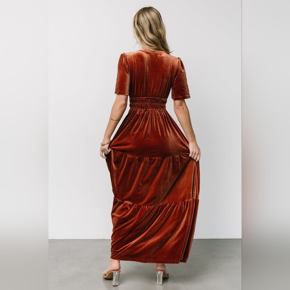 Baltic Born | NWOT Artemis Velvet Maxi Dress Size 1XL - Picture 2 of 11